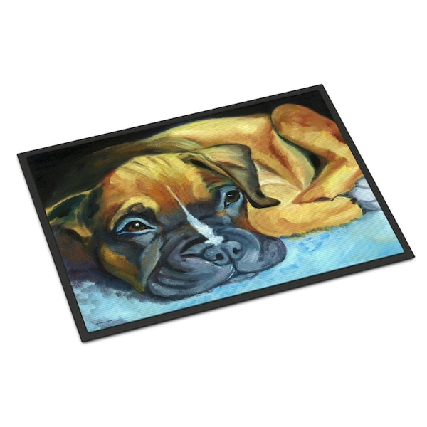 Carolines Treasures 24 x 36 in. Boxer Pup Indoor or Outdoor Mat 7401JMAT - main